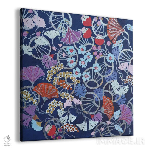 تابلو باغ سامورایی اثر بریت بردال نیلسن - نمای پرسپکتیو محصول