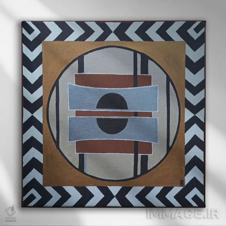 تابلو فانتزی I اثر بریت بردال نیلسن - نمای روبهرو روی دیوار