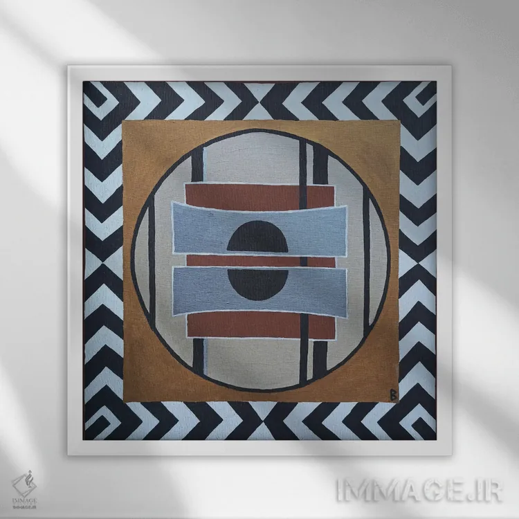 تابلو فانتزی I اثر بریت بردال نیلسن - نمای قابدار سفید