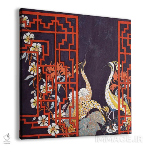 تابلو پرده مشبک اثر بریت بردال نیلسن - نمای پرسپکتیو محصول