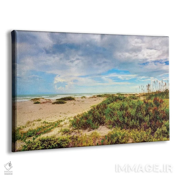 تابلو جزیره ساحلی ۲ اثر استد بانت (در صورت نیاز: نام هنری یا تاریخی) - نمای پرسپکتیو محصول