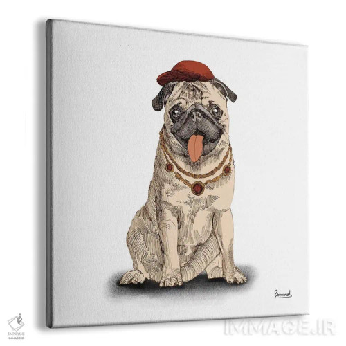 تابلو پاگها با کلاه ۱ اثر باناروت - نمای پرسپکتیو محصول