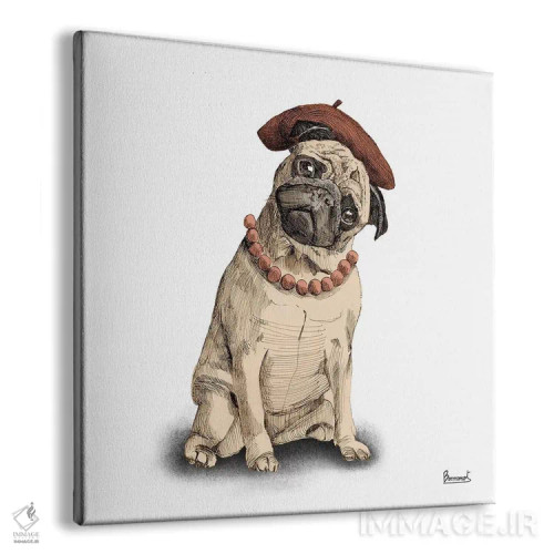 تابلو پاگها با کلاه ۴ اثر باناروت - نمای پرسپکتیو محصول