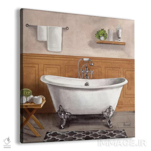 تابلو حمام آرامبخش ۱ اثر باناروت - نمای پرسپکتیو محصول