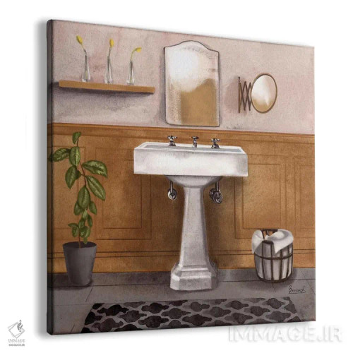 تابلو حمام آرامبخش ۲ اثر باناروت - نمای پرسپکتیو محصول