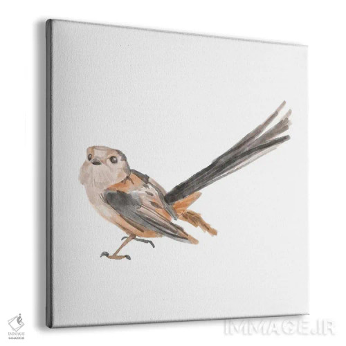 تابلو پرنده آوازخوان ۴ اثر باناروت - نمای پرسپکتیو محصول