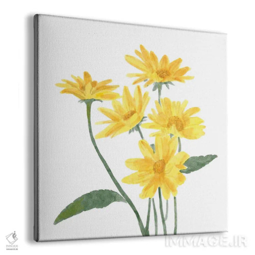 تابلو گروه گلهای وحشی ۱ اثر باناروت - نمای پرسپکتیو محصول