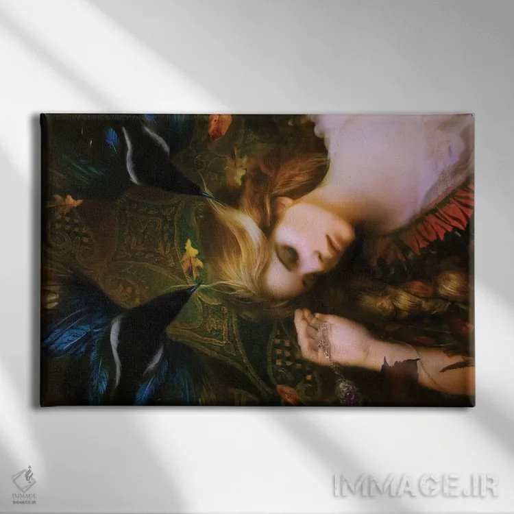 تابلو دریمکچر (طلسم شکارچی رویا) اثر بنت شلیک - نمای روبهرو روی دیوار