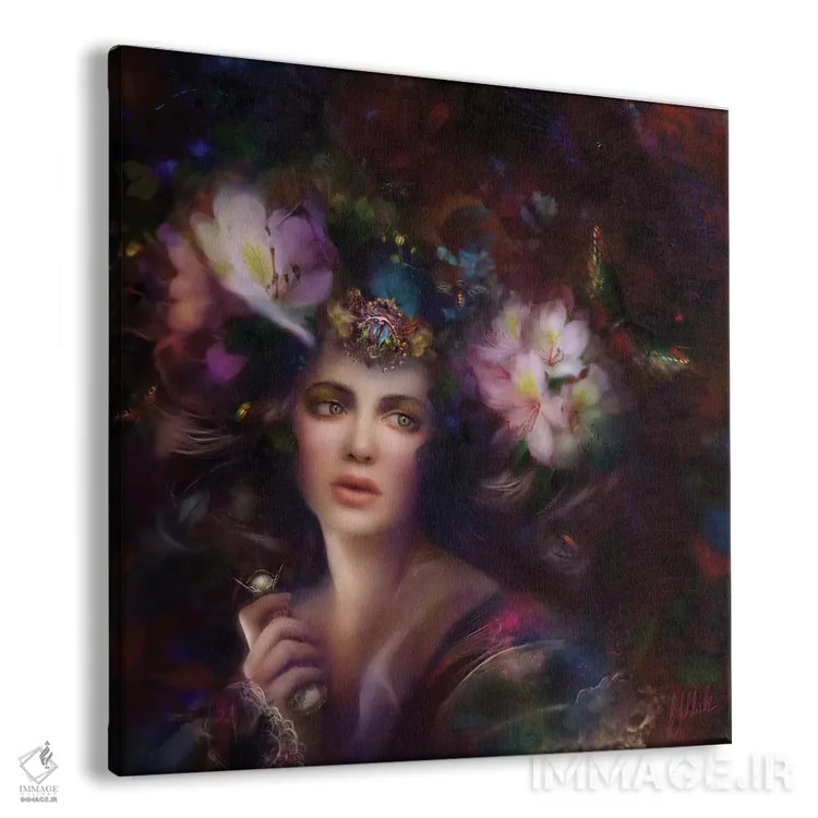 تابلو عدن (باغ بهشت) اثر بنت شلیک - نمای پرسپکتیو محصول