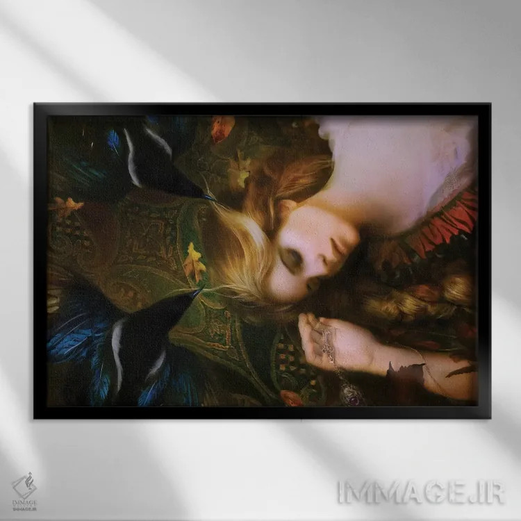 تابلو دریمکچر (طلسم شکارچی رویا) اثر بنت شلیک - نمای قابدار مشکی