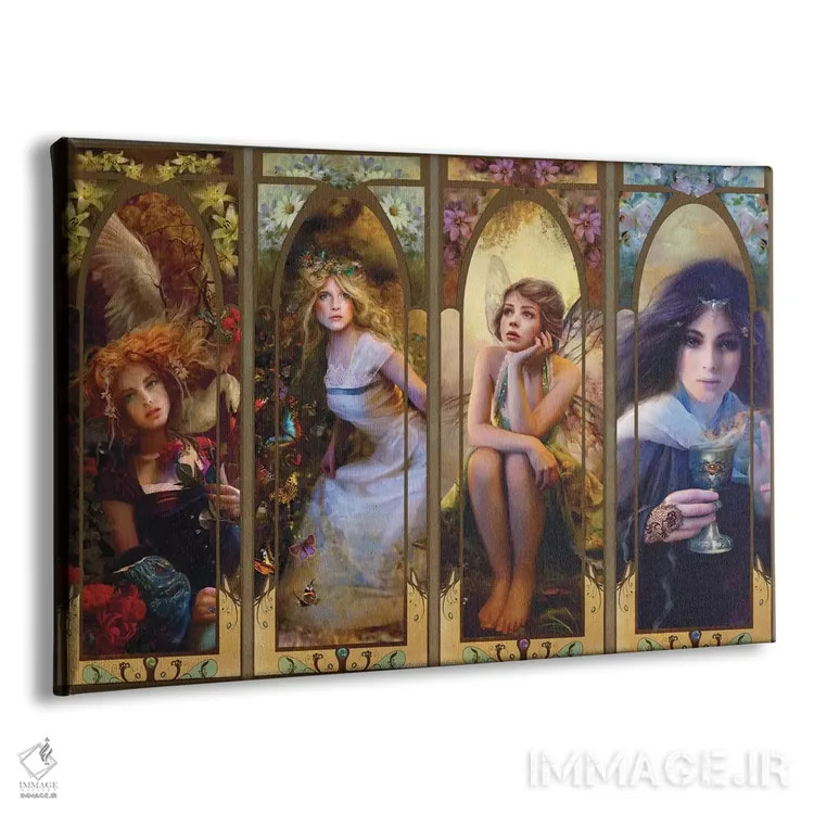 تابلو ارواح لطیف اثر بنت شلیک - نمای پرسپکتیو محصول