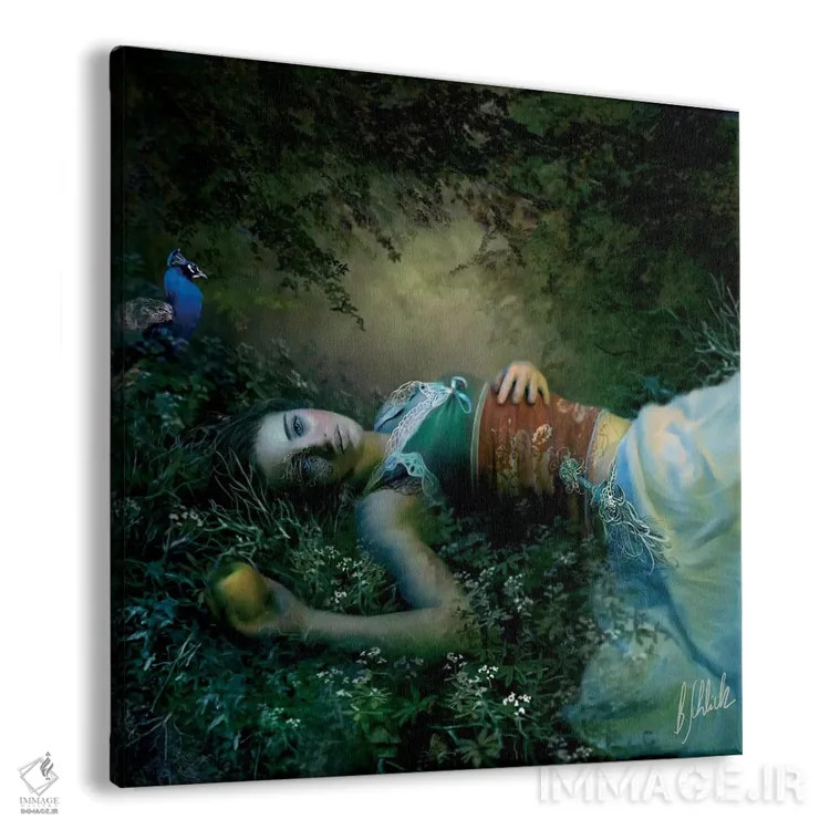 تابلو ایوآر (عاج، نام خاص) اثر بنت شلیک - نمای پرسپکتیو محصول