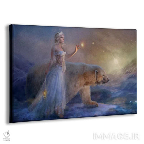 تابلو آرورا (شفق قطبی) اثر بنت شلیک - نمای پرسپکتیو محصول