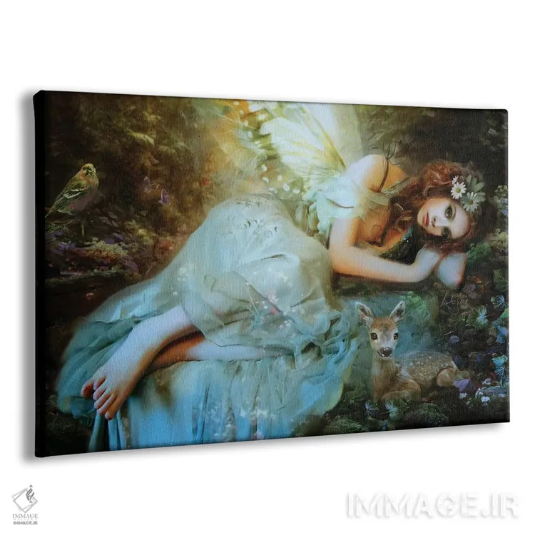 تابلو فرشته بهار اثر بنت شلیک - نمای پرسپکتیو محصول