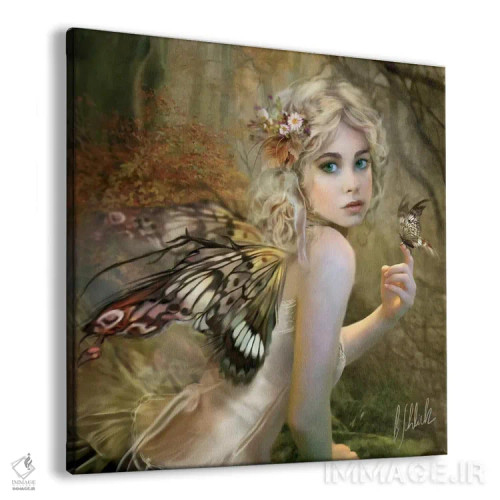 تابلو لمس طلا اثر بنت شلیک - نمای پرسپکتیو محصول