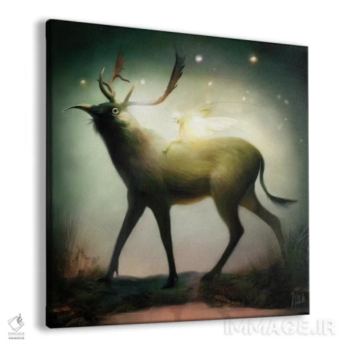 تابلو خیالبافانه اثر بنت شلیک - نمای پرسپکتیو محصول