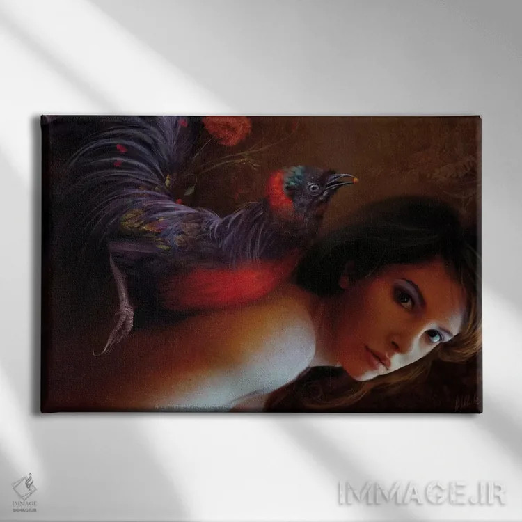 تابلو برنز و روبین اثر بنت شلیک - نمای روبهرو روی دیوار