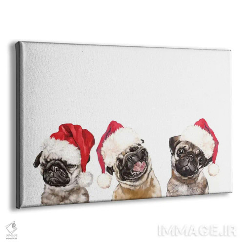 تابلو سه پاگ احساساتی پیش از کریسمس اثر بگ نوز ورک (استودیو) - نمای پرسپکتیو محصول