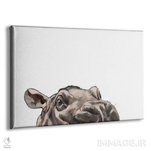 تابلو اسبی آبی که سرک میکشد اثر بگ نوز ورک (استودیو) - نمای پرسپکتیو محصول