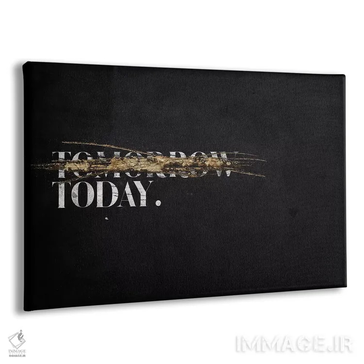 تابلو نه فردا اثر ۳۳ استخوان شکسته - نمای پرسپکتیو محصول