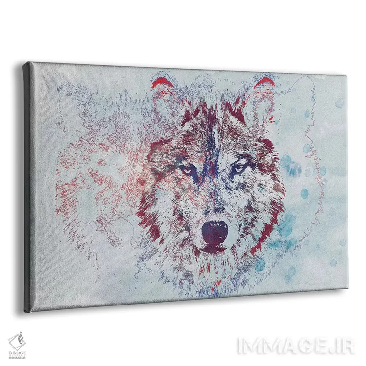 تابلو حیات وحش آبرنگی II اثر ۳۳ استخوان شکسته - نمای پرسپکتیو محصول