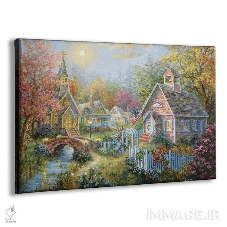 تابلو راهنمایی اخلاقی اثر نیکی بومه - نمای پرسپکتیو محصول