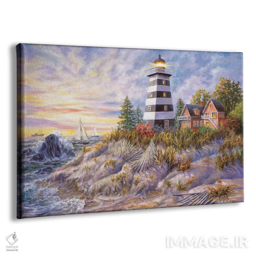 تابلو خارج از مسیر خطر اثر نیکی بومه - نمای پرسپکتیو محصول