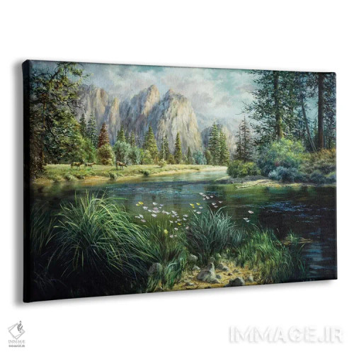 تابلو بهار فراگیر است اثر نیکی بومه - نمای پرسپکتیو محصول