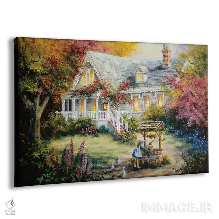 تابلو چاه آرزوها اثر نیکی بومه - نمای پرسپکتیو محصول