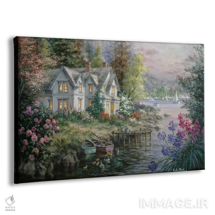 تابلو اسکلهٔ خلیج اثر نیکی بومه - نمای پرسپکتیو محصول