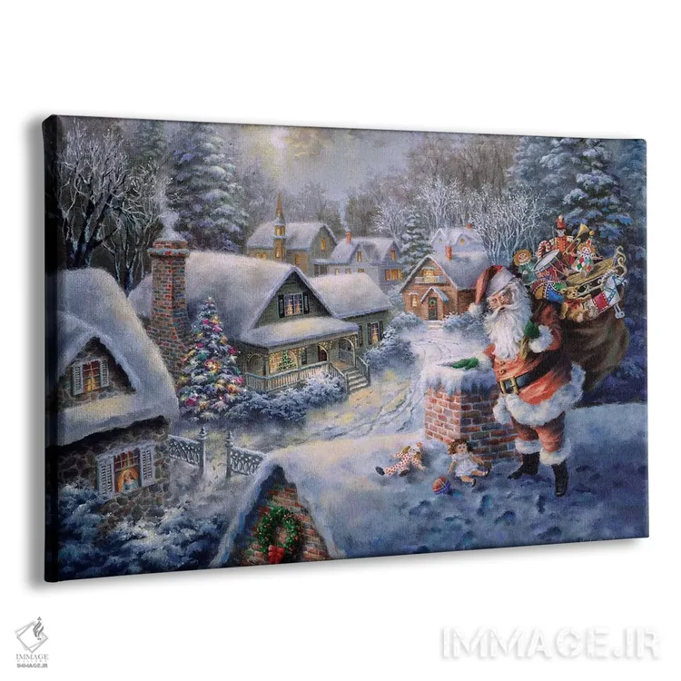 تابلو آوردن شادی و خوشبختی اثر نیکی بومه - نمای پرسپکتیو محصول