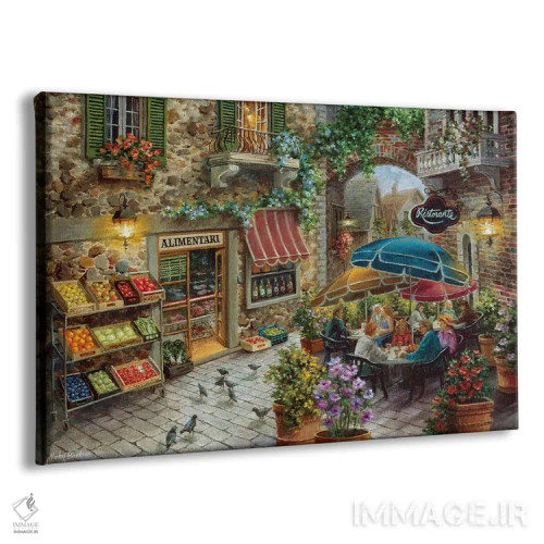 تابلو رضایت اثر نیکی بومه - نمای پرسپکتیو محصول