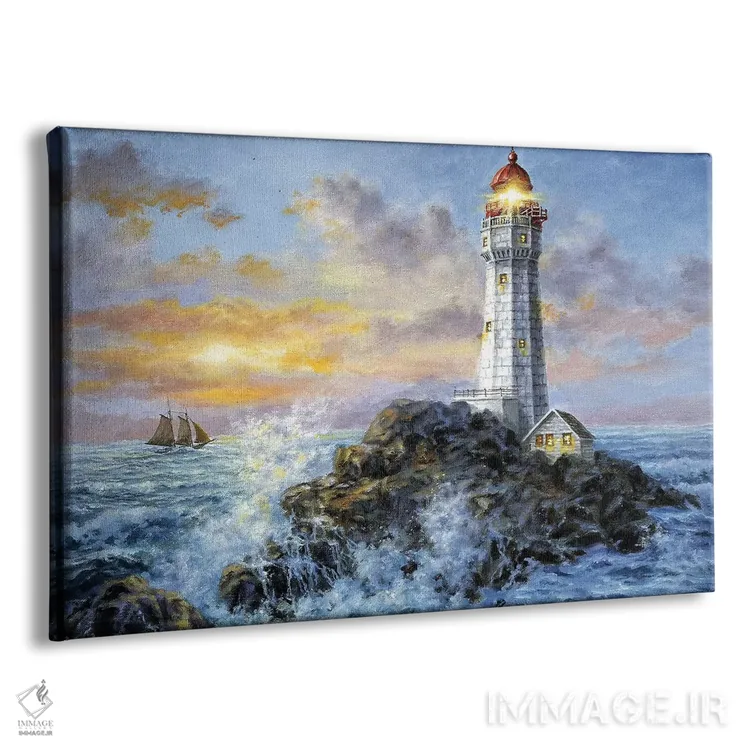 تابلو نگهبان در قلمرو خطر (اصلاح نویسه) اثر نیکی بومه - نمای پرسپکتیو محصول