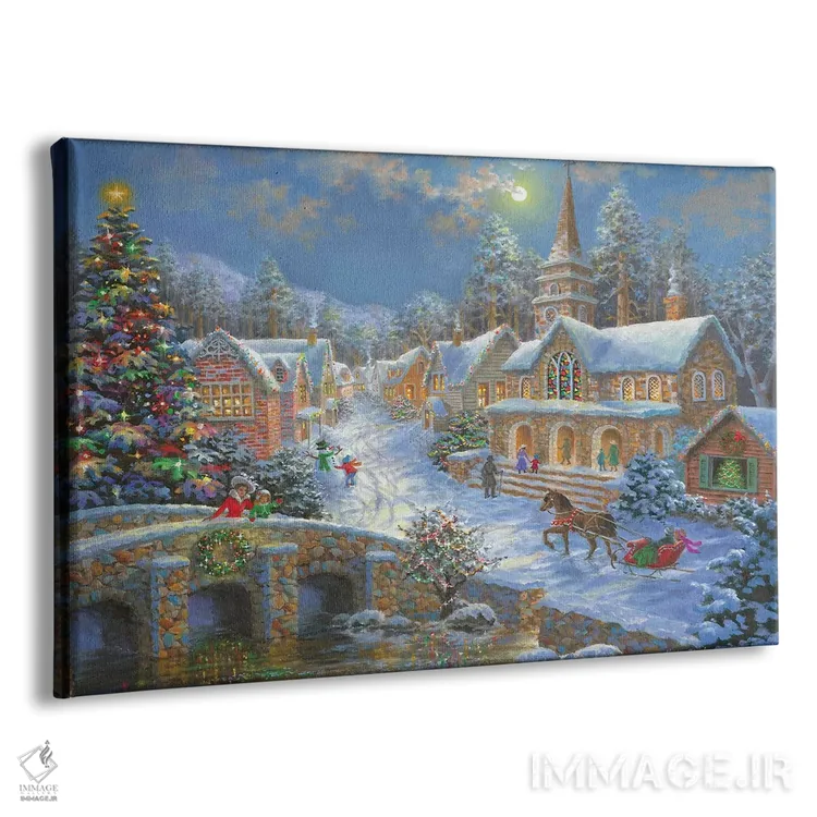 تابلو بهشت روی زمین دو اثر نیکی بومه - نمای پرسپکتیو محصول