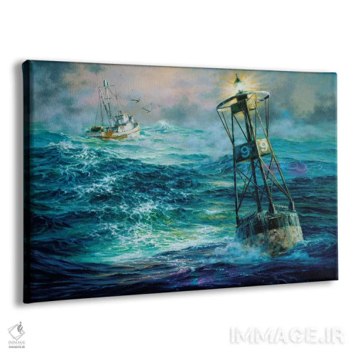 تابلو نزدیک خانه اثر نیکی بومه - نمای پرسپکتیو محصول