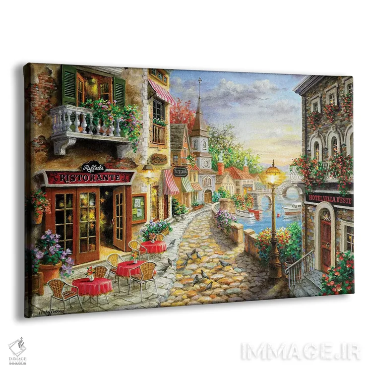 تابلو دعوت به شام اثر نیکی بومه - نمای پرسپکتیو محصول