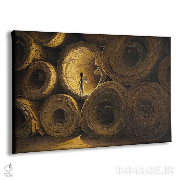 تابلو باید معنای همه اینها را پیدا کنم اثر آدریان بوردَا - نمای پرسپکتیو محصول