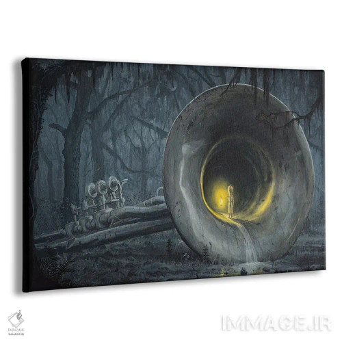 تابلو آیا خود را در تو خواهم باخت اثر آدریان بوردَا - نمای پرسپکتیو محصول