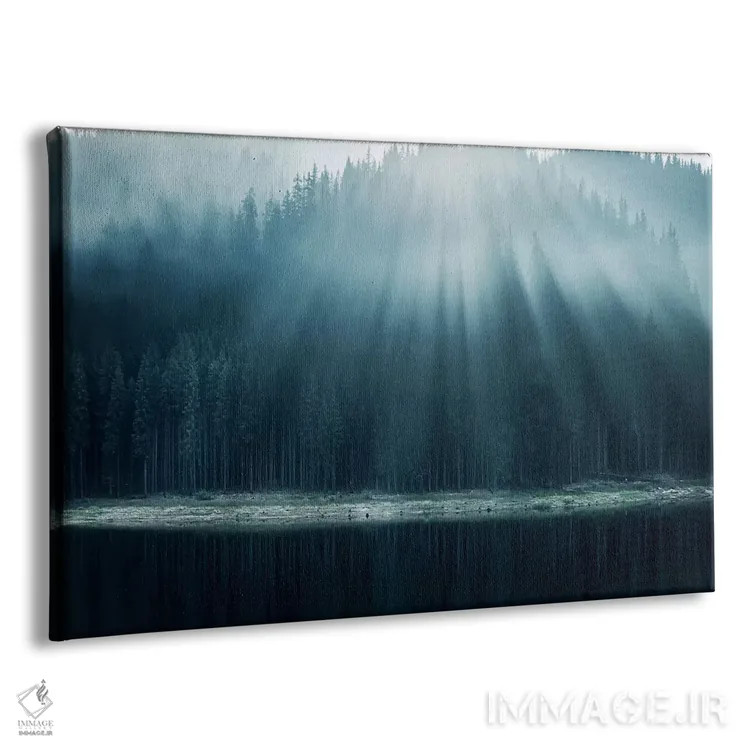 تابلو درخشش صبحگاهی یک اثر آدریان بوردَا - نمای پرسپکتیو محصول