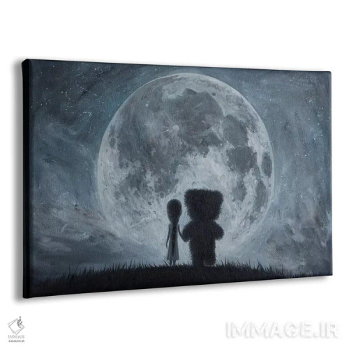 تابلو مرا به ماه ببر اثر آدریان بوردَا - نمای پرسپکتیو محصول