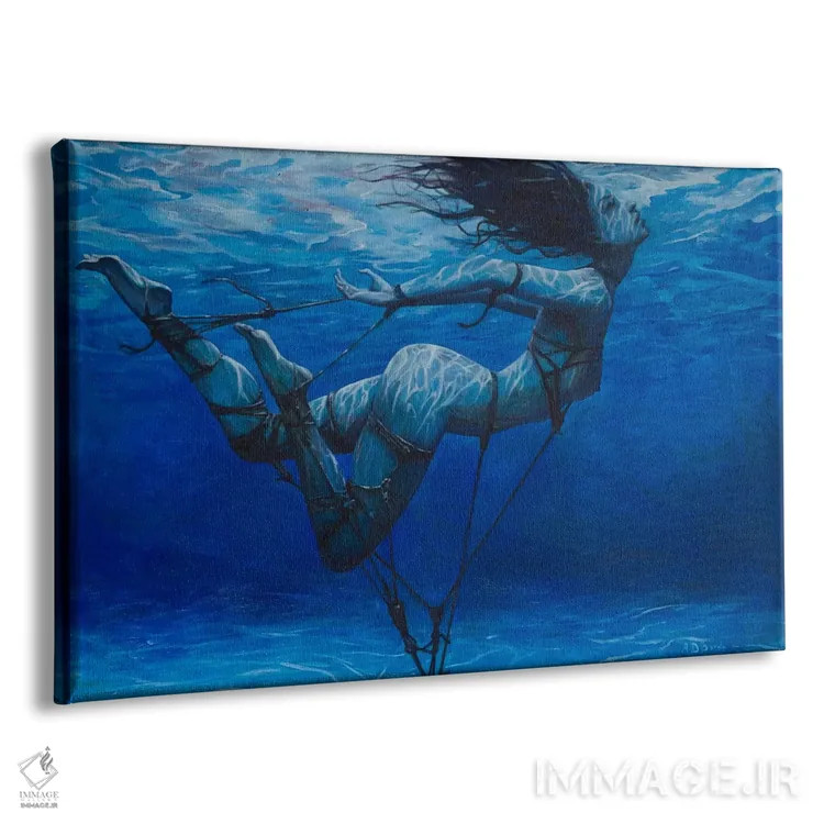 تابلو فرشته اثر آدریان بوردَا - نمای پرسپکتیو محصول