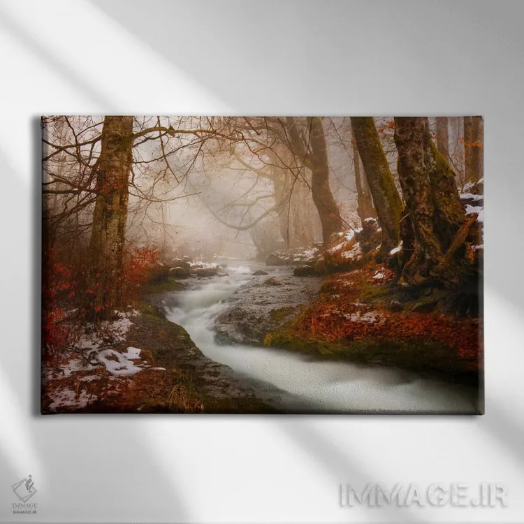 تابلو قدمزدن صبحگاهی اثر آدریان بوردَا - نمای روبهرو روی دیوار