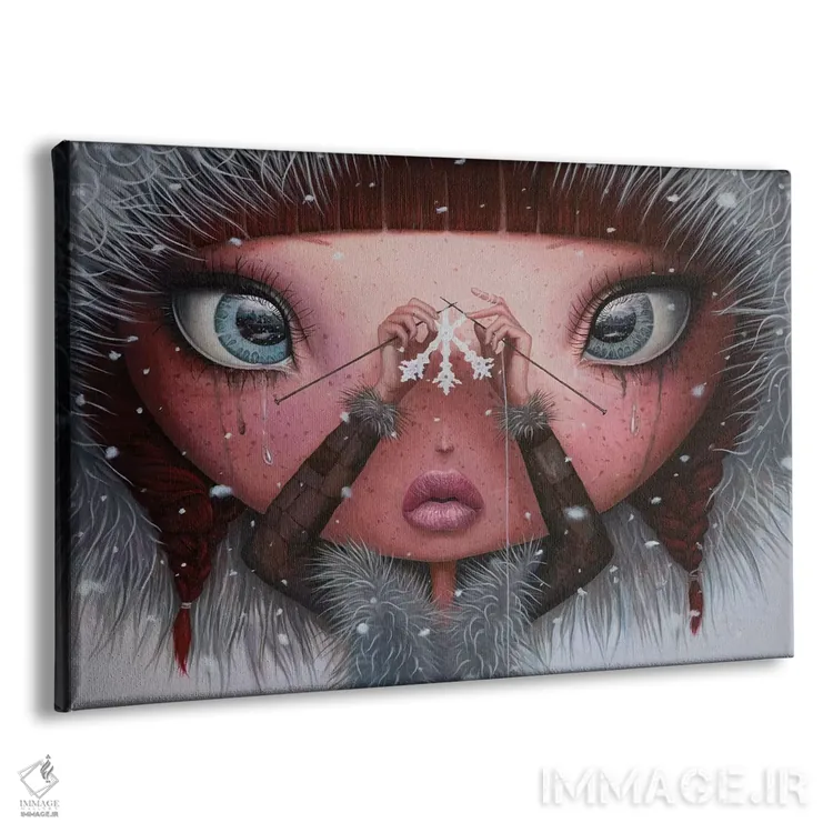 تابلو هرگز دوباره روی من ذوب نخواهی شد اثر آدریان بوردَا - نمای پرسپکتیو محصول