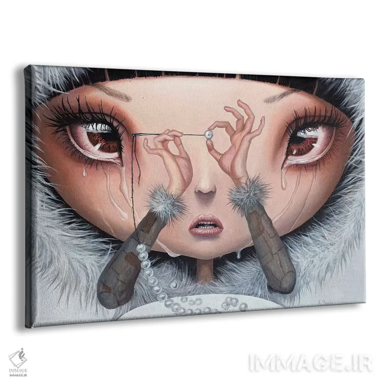 تابلو اندوه تنها دارایی من است اثر آدریان بوردَا - نمای پرسپکتیو محصول