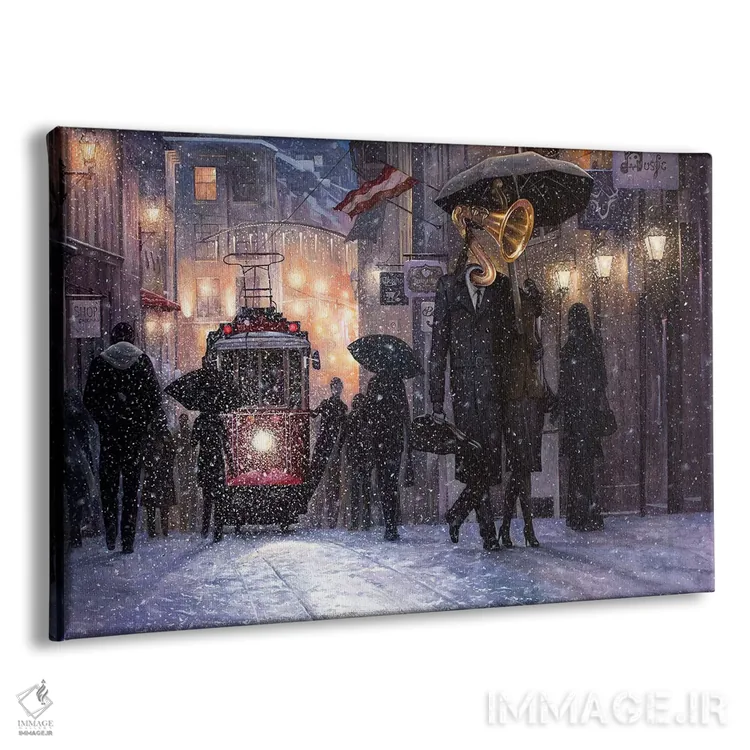 تابلو بازگشت از کنسرت اثر آدریان بوردَا - نمای پرسپکتیو محصول