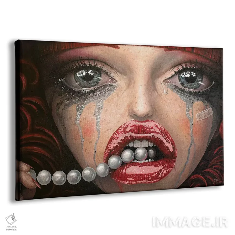 تابلو هرچه تو را شاد میکند اثر آدریان بوردَا - نمای پرسپکتیو محصول