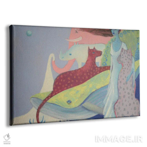 تابلو سرزمین جدید اثر داریا بوریسووا - نمای پرسپکتیو محصول