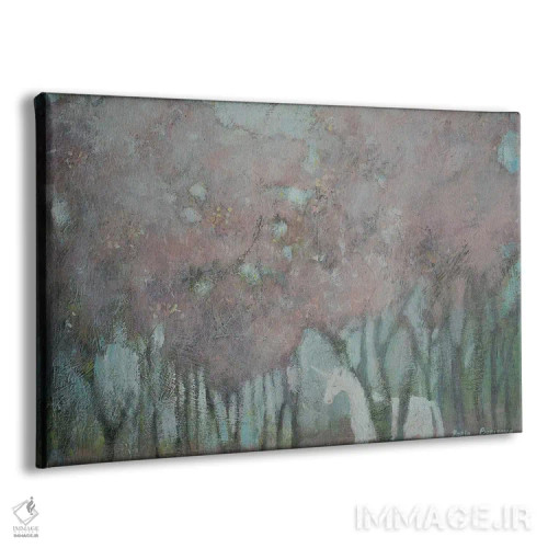 تابلو شکوفه گیلاس اثر داریا بوریسووا - نمای پرسپکتیو محصول
