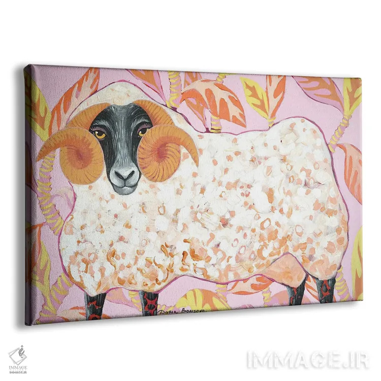 تابلو سرخی گونه اثر داریا بوریسووا - نمای پرسپکتیو محصول