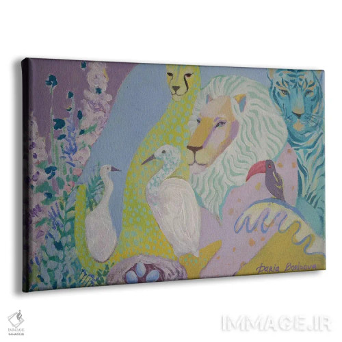 تابلو بهشت اثر داریا بوریسووا - نمای پرسپکتیو محصول